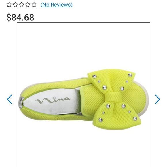 Nina neon yellow slip on sneaker - toddler 9 - Picture 5 of 5